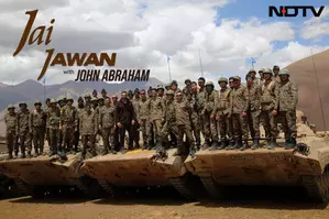 NDTVs Jai Jawan: John Abraham joins armed forces in heartfelt tribute in Ladakh