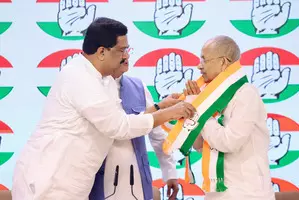 Ram Jatan Sinha joins Congress for third time
