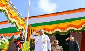 We attained freedom by unitedly fighting, together we have to retain it: K’taka CM