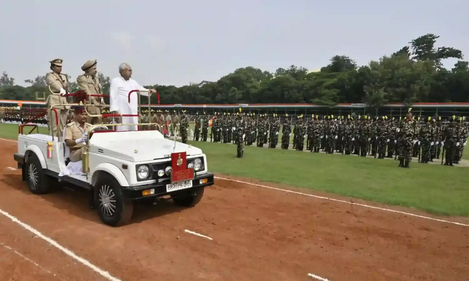 Bihar CM Nitish Kumar Addresses 78th Independence Day Celebrations at Gandhi Maidan, Patna Bihar CM Nitish Kumar Addresses 78th Independence Day Celebrations at Gandhi Maidan, Patna