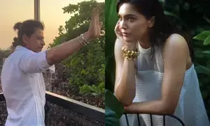 Sharvari stood amidst sea of people to catch glimpse of SRK on his 50th birthday