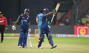 Maharaja Trophy KSCA T20: Chethan L.R. & Mayank Agarwal guide Bengaluru Blasters to nine-wicket victory