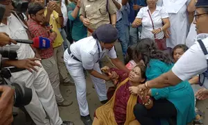 RG Kar rape-murder: Tension in North Kolkata over BJP’s protest