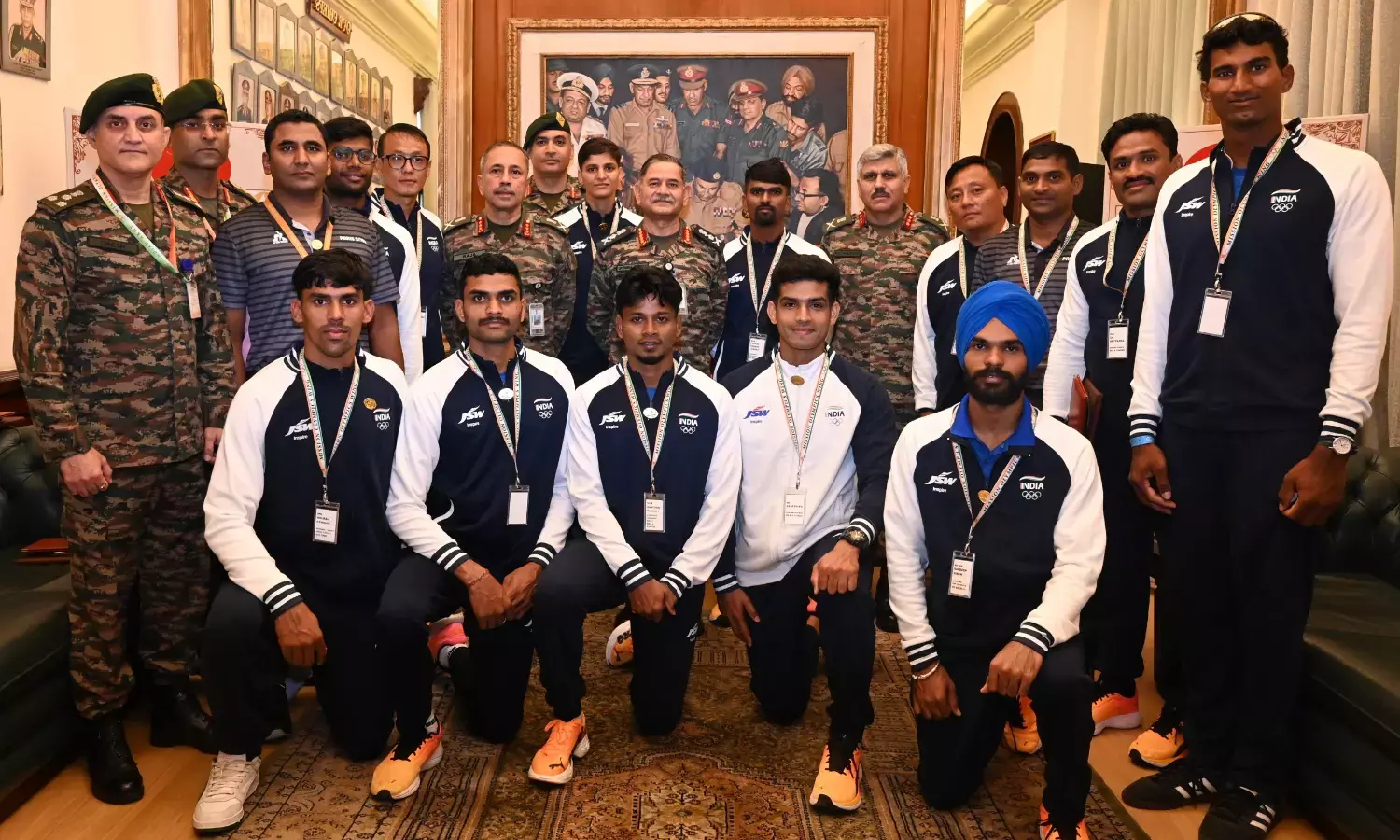 Army Chief Honors Olympic Medalists, Highlights Militarys Sporting Legacy