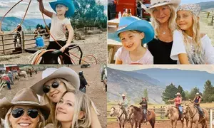 Kate Hudson shares a glimpse into her ‘perfect family ranch day’