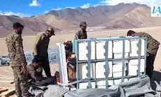 IAF, Indian Army carry out first-ever Aarogya Maitri Cube para-drop