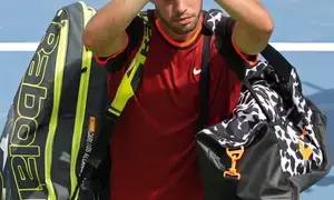 Cincinnati Open: Carlos Alcaraz apologises for smashing racquet on court after early exit