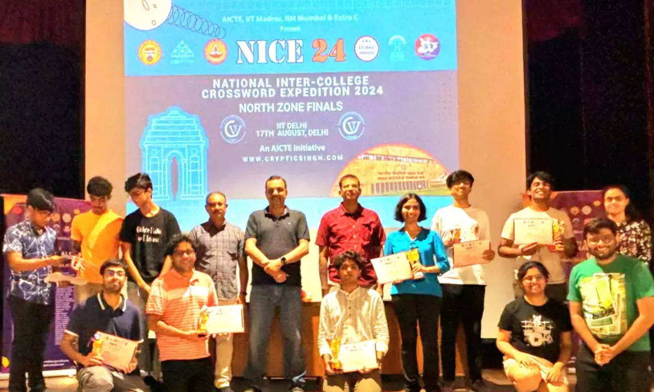 Isha and Mihir of JNU Secure Top Spot in North Regional Stage of NICE 2024
