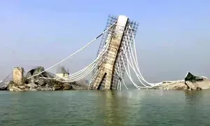 Bihar bridge construction body issues explanation after structure suffers 3rd collapse in 2 yrs