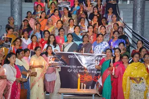 RG Kar horror: BJPs Mahila Morcha takes out candle light march in Bluru, demands Mamatas resignation