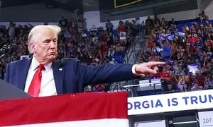 Demeaning to women: Trump criticises two Olympic gold medalists, labels them men