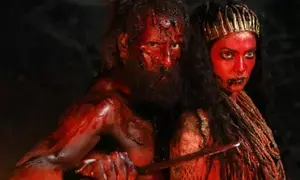 Malavika Mohanan shares unseen picture with Chiyaan Vikram from ‘Thangalaan’