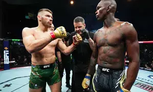 Ive the utmost respect for him: Du Plessis after retaining middleweight UFC title vs Adesanya