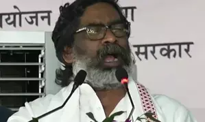 BJP conspiring to break family, party with money power: Hemant Soren