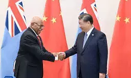 Chinese premier, Fijian PM stress enhancing cooperation during talks
