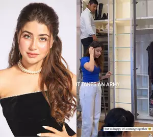 Yeh Hai Mohabbatein fame Aditi Bhatia gives sneak peek into her closet at new home Yeh Hai Mohabbatein fame Aditi Bhatia gives sneak peek into her closet at new home