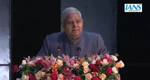 Necessary to stop forces who keep political interests above national interest: VP Dhankhar