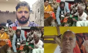 Sea of devotees gather in Ayodhya on last Monday of Shravan