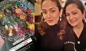 Mira Rajput is missing all my bhaiyas, bhabhis & didis on Raksha Bandhan