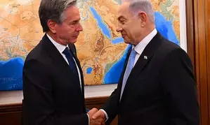 Netanyahu and Blinken hold private meeting in Jerusalem