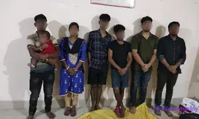7 more Bangladeshi nationals, including toddler, held in Tripura