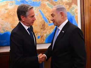 Netanyahu and Blinken hold private meeting in Jerusalem