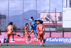 SAFF U20 Cship: Monirul’s lone goal helps nine-men India see off Bhutans challenge