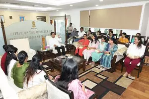 Sarbananda Sonowal springs pleasant Raksha Bandhan surprise on ministry staff