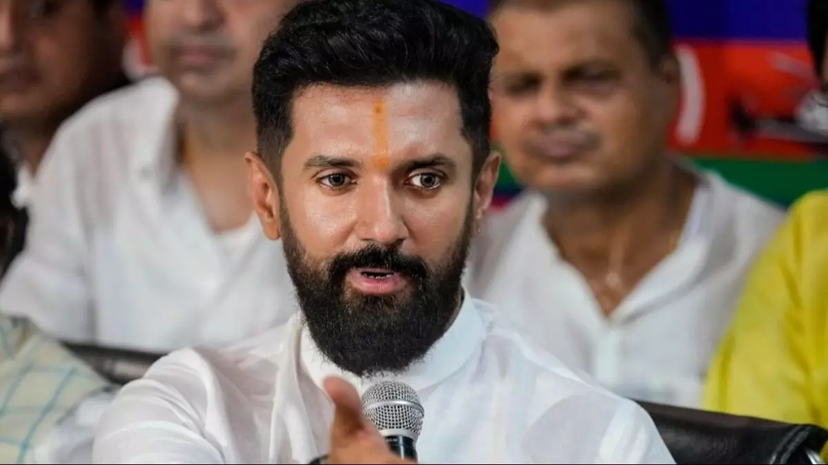 Chirag Paswan Opposes Lateral Entry in Government Jobs, Stresses on Reservation Chirag Paswan Opposes Lateral Entry in Government Jobs, Stresses on Reservation