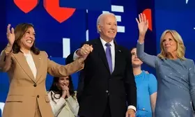 ‘America, I gave you my best’, says Biden as he passes the torch to Kamala Harris