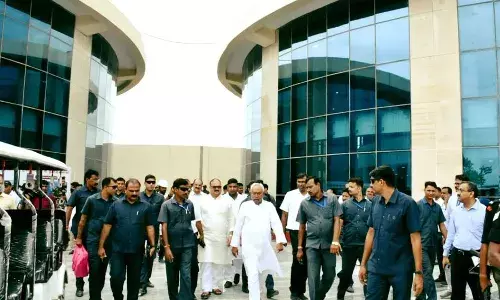 CM Nitish Kumar Inspects Buddha Smriti Stupa in Vaishali, Directs Speedy Completion
