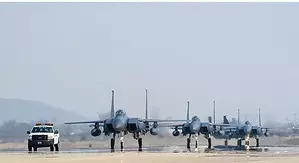 South Korea, US begin large-scale joint air drills South Korea, US begin large-scale joint air drills