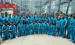 Indian contingent leaves for 2024 World U20 Athletics Championships in Peru