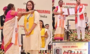 Youth have to become flag-bearer of Indias rich heritage: President Murmu