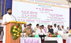 Eknath Shinde lays foundation for Ratnagiri airport terminal building