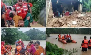 Flood situation in Tripura worsens, death toll rises to 10, over 34,000 people in camps