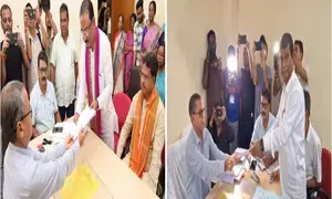 BJP, CPI-M Rajya Sabha nominees from Tripura file nomination papers