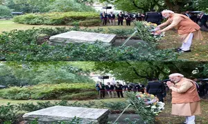 PM Modi pays homage at Kolhapur Memorial in Warsaw