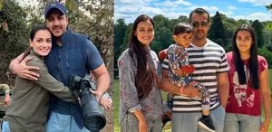 Dia Mirzas birthday wish for husband Vaibhav: So proud of the human being you are Dia Mirzas birthday wish for husband Vaibhav: So proud of the human being you are