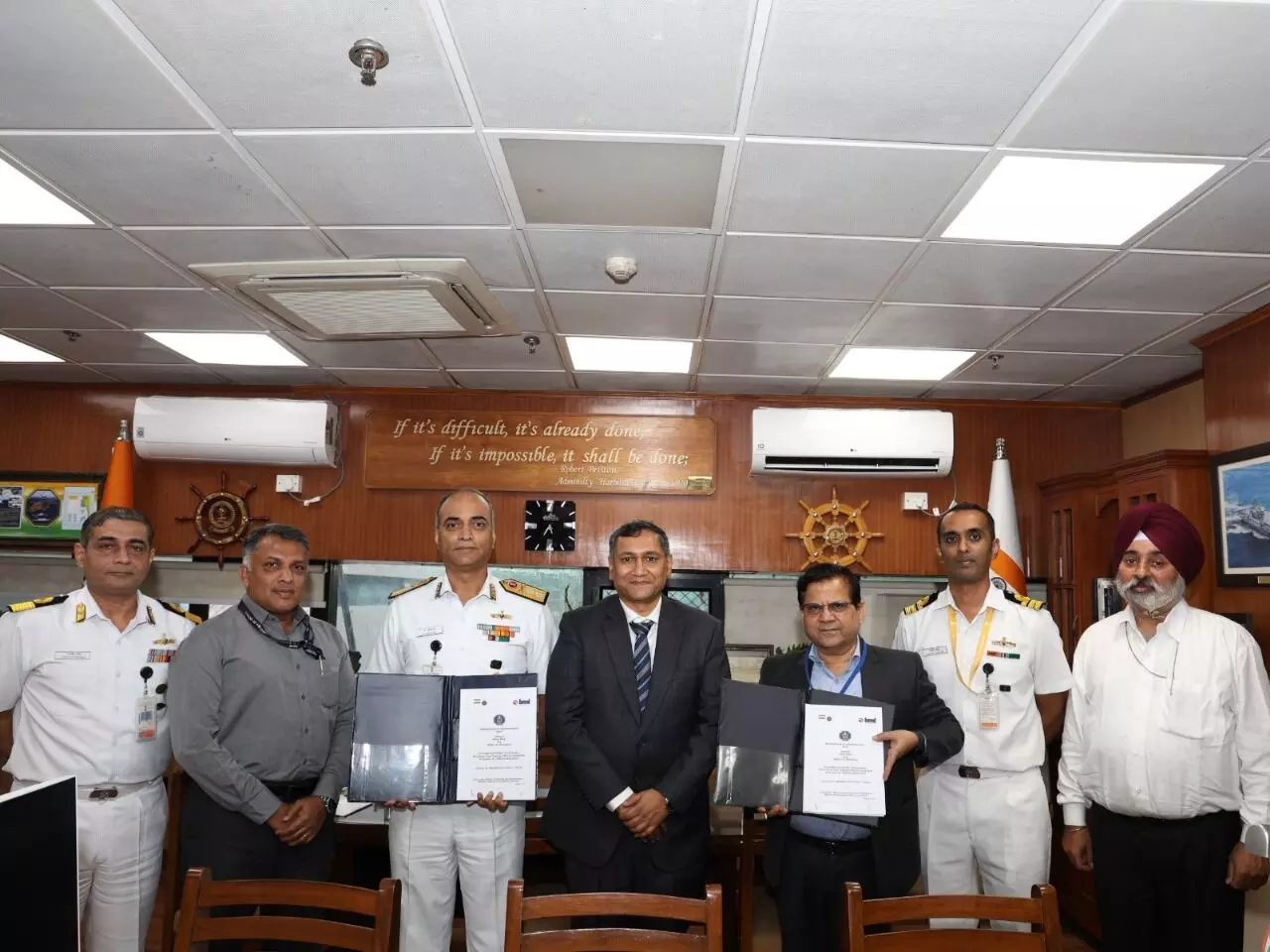 BEML and Indian Navy Forge Landmark MoU for Indigenous Marine Engineering Equipment BEML and Indian Navy Forge Landmark MoU for Indigenous Marine Engineering Equipment