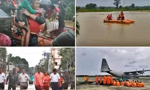 Tripura flood situation remains grim, more NDRF teams deployed