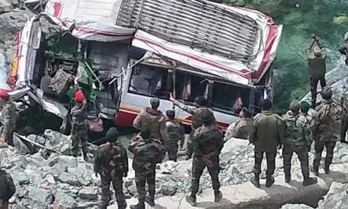Tragic Bus Accident in Ladakh: Six Dead, 22 Injured as Bus Plunges into Gorge