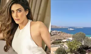 Karishma Tanna holidays in Mykonos ahead of husband birthday