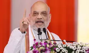 Amit Shah fires 10 questions at Congress over its pre-poll alliance with Abdullah family