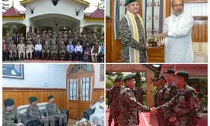 In maiden visit as Army Chief, Gen Upendra Dwivedi reviews security situation in Manipur