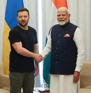 PM Modi arrives in Kyiv on landmark visit, to discuss Russia-Ukraine conflict with Zelensky PM Modi arrives in Kyiv on landmark visit, to discuss Russia-Ukraine conflict with Zelensky