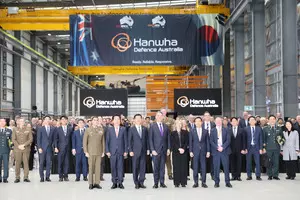 Hanwha Aerospace completes building plant to produce howitzers, armoured vehicles in Australia Hanwha Aerospace completes building plant to produce howitzers, armoured vehicles in Australia