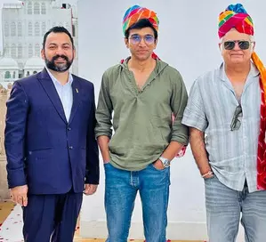 Pratik Gandhi, Hansal Mehta shoot for ‘Gandhi’ in Udaipur