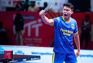UTT 2024: Jeet stuns Sharath, Ayhika beats Szocs as Bengaluru Smashers, Puneri Paltan win
