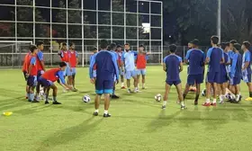 India U17 coach happy with teams preparation ahead of friendlies against Indonesia